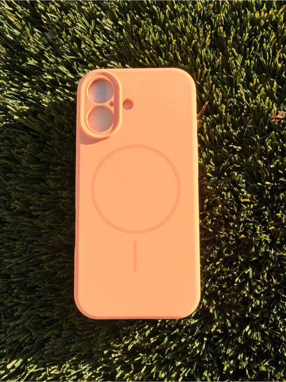 iPhone 17 Melón Silicone Phone Case With Screen Protector